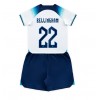 England Jude Bellingham #22 Hemmaställ Barn VM 2022 Korta ärmar (+ Korta byxor)